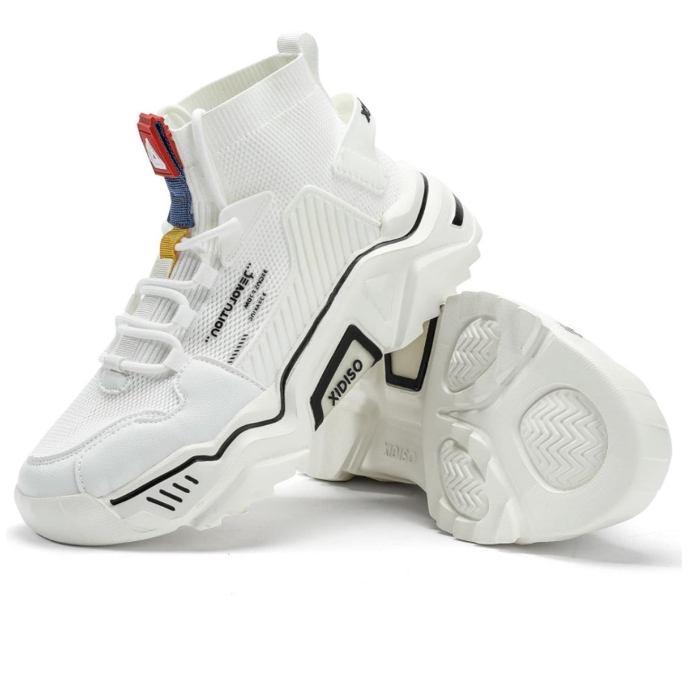 NWT BRAND NEW White High Top Sneakers